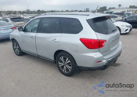 2017 Nissan Pathfinder S из США, поврежденный, VIN 5N1DR2MN7HC682051